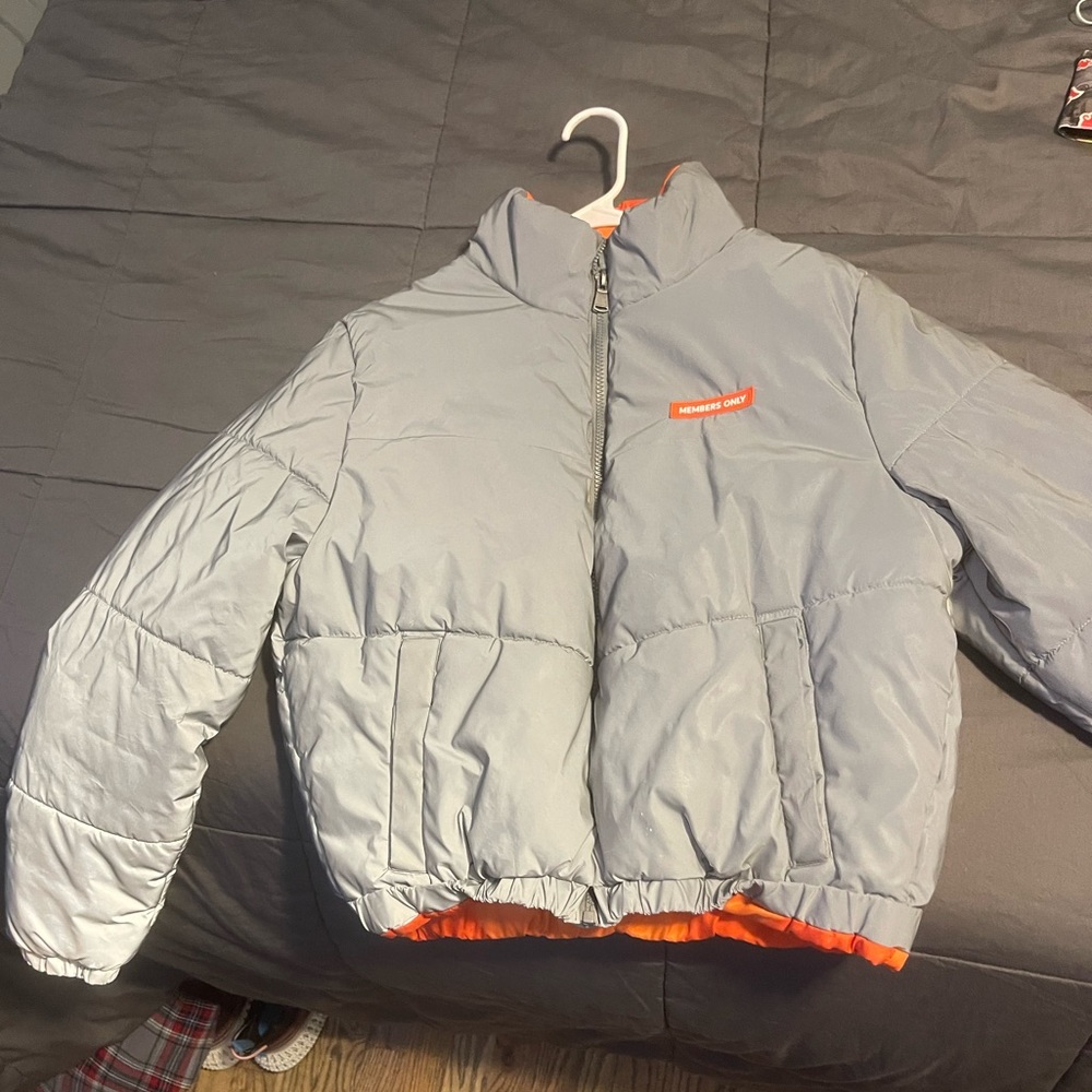 Reflective Puffer Jacket